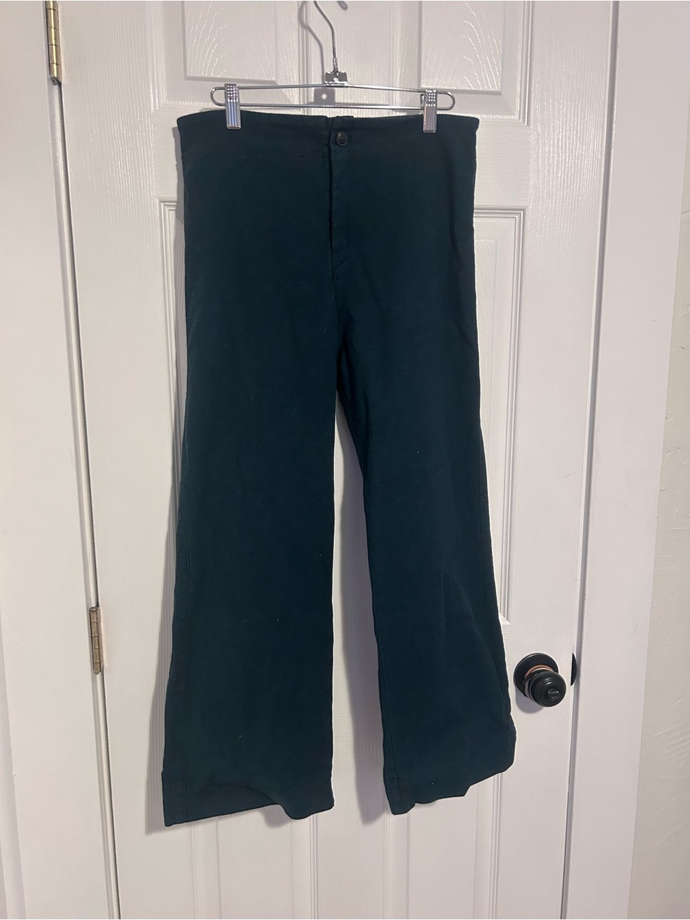 Prairie Underground Knack Wide-Leg Pants in Dark Teal